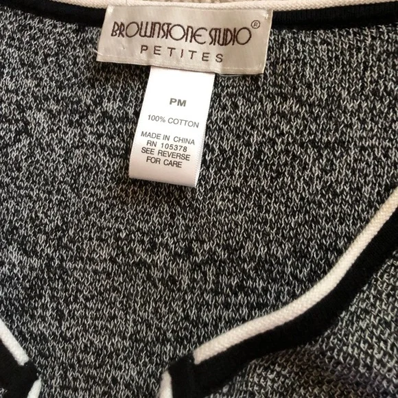 Brownstone Studio Petites Cardigan Sweater - Picture 5 of 6